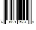 Barcode Image for UPC code 649674115049