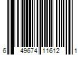 Barcode Image for UPC code 649674116121