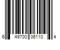 Barcode Image for UPC code 649700061104