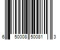 Barcode Image for UPC code 650008500813