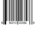 Barcode Image for UPC code 650010003586