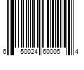 Barcode Image for UPC code 650024600054