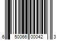 Barcode Image for UPC code 650066000423