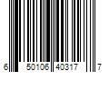 Barcode Image for UPC code 650106403177