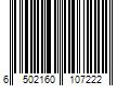 Barcode Image for UPC code 6502160107222