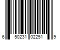 Barcode Image for UPC code 650231022519