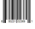 Barcode Image for UPC code 650231023691