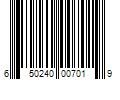 Barcode Image for UPC code 650240007019