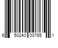 Barcode Image for UPC code 650240007651