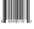 Barcode Image for UPC code 650240011832