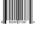 Barcode Image for UPC code 650240013874. Product Name: GENOMMA LAB INTERNACIONAL  S.A.B. DE C.V. TEATRICAL CREMA CORPORAL CON LANOLINA