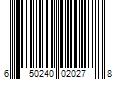 Barcode Image for UPC code 650240020278