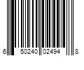 Barcode Image for UPC code 650240024948