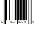 Barcode Image for UPC code 650240025839