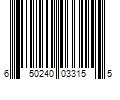 Barcode Image for UPC code 650240033155