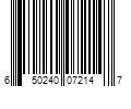 Barcode Image for UPC code 650240072147