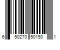 Barcode Image for UPC code 650270501501