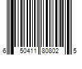 Barcode Image for UPC code 650411808025