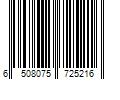 Barcode Image for UPC code 6508075725216