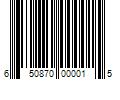 Barcode Image for UPC code 650870000015