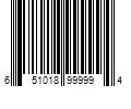 Barcode Image for UPC code 651018999994. Product Name: 