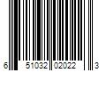 Barcode Image for UPC code 651032020223