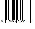 Barcode Image for UPC code 651043024531