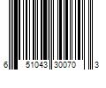 Barcode Image for UPC code 651043300703