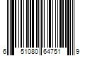 Barcode Image for UPC code 651080647519