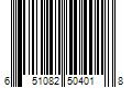 Barcode Image for UPC code 651082504018