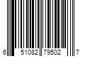 Barcode Image for UPC code 651082795027. Product Name: YARDLINK Multi-Purpose Fence 4-1/2-ft H x 1-1/2-in W Black Steel No Dig Flat-top Garden Universal Fence Post | 795027