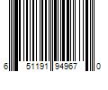 Barcode Image for UPC code 651191949670