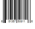 Barcode Image for UPC code 651357508116