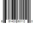 Barcode Image for UPC code 651433601120