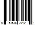 Barcode Image for UPC code 651536004941