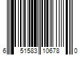 Barcode Image for UPC code 651583106780