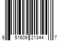 Barcode Image for UPC code 651609213447