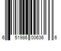 Barcode Image for UPC code 651986006366