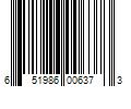 Barcode Image for UPC code 651986006373