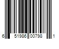 Barcode Image for UPC code 651986007981