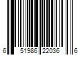 Barcode Image for UPC code 651986220366