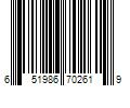 Barcode Image for UPC code 651986702619