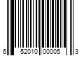 Barcode Image for UPC code 652010000053