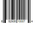 Barcode Image for UPC code 652935100074