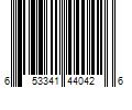 Barcode Image for UPC code 653341440426