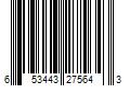 Barcode Image for UPC code 653443275643