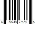 Barcode Image for UPC code 653443275735