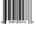 Barcode Image for UPC code 653561504786