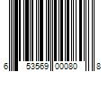 Barcode Image for UPC code 653569000808