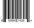 Barcode Image for UPC code 653569216254